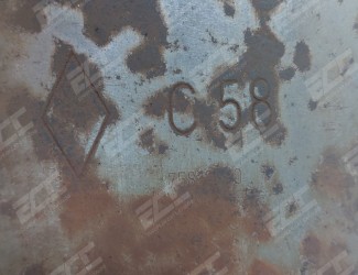 Catalyst of brandname Renault with reference C58